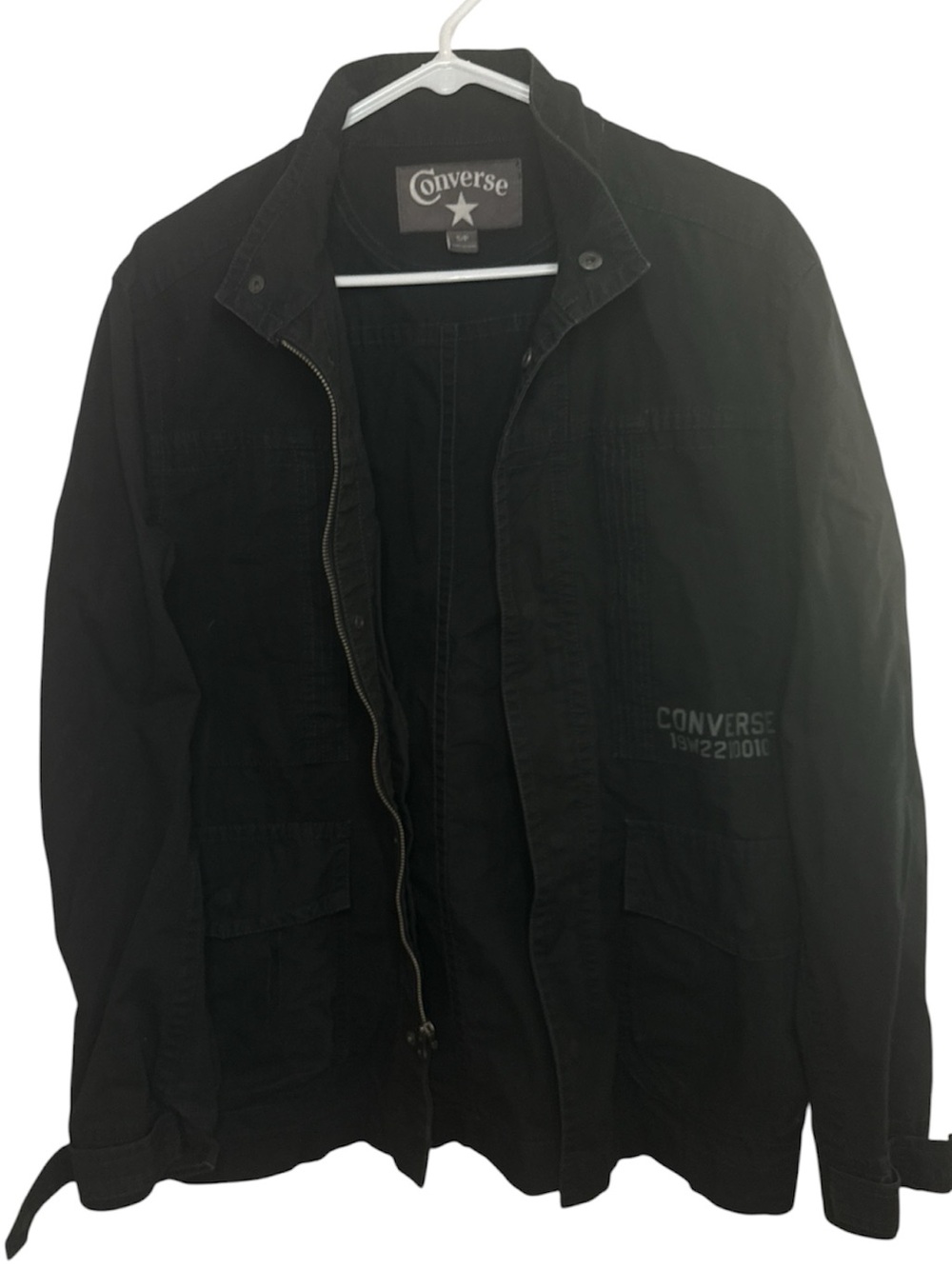Converse Men's S Black Utility Jacket